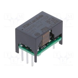 1 pcs x TDK-LAMBDA - CCG1R5-12-15DF - Converter: DC/DC, 1.5W, Uin: 4.5÷18V, Uout: 15VDC, Uout2: -15VDC