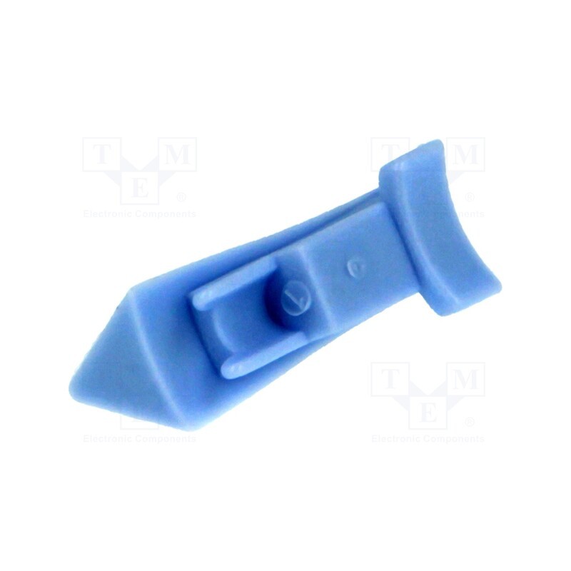2 pcs x OKW - A3320006 - Pointer, polyamide, blue, push-in, A3020,A3120