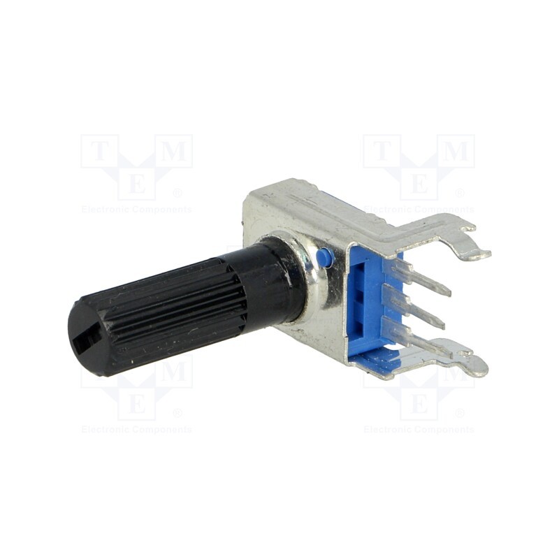 2 pcs x SR PASSIVES - R9011-2-500K - Potentiometer: shaft, single turn, 500kΩ, 125mW, ±20%, THT, 6mm