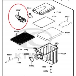 Kymco mxu 700 air filter