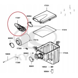 Kymco mxu 550 air filter