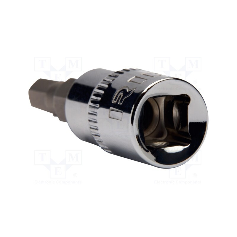 1 pcs x IRIMO - 107-H8-1 - Socket, hex key,socket spanner, HEX 8mm, 1/4', 37.5mm