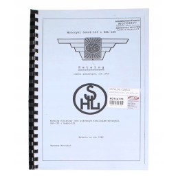 Spare parts catalog shl 125 sokol 125