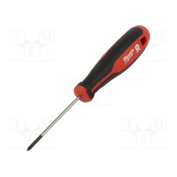 1 pcs x Milwaukee - 4932471785 - Screwdriver, Phillips, PH0, 75mm