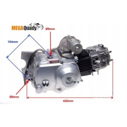 Quad engine atv 110 125 automatic reverse 154fm