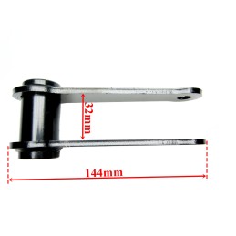 Rear shock absorber lever for ATV Hardtrack Adly 280