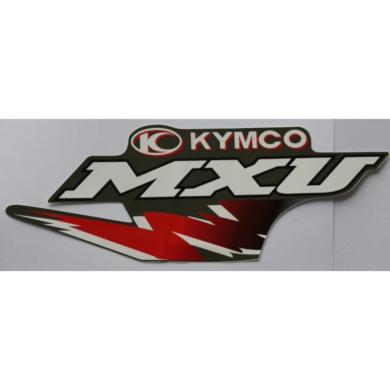Kymco mxu 250 300 left tank sticker