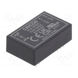 1 pcs x CINCON - EC3A12H - Converter: DC/DC, 3W, Uin: 9÷18V, Uout: 12VDC, Iout: 250mA, DIP24