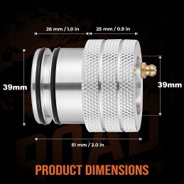 Can am maverick x3 bearing grease gun