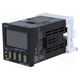 1 pcs x OMRON - H5CX-A-N - Timer, Range: 0,01s÷9999h, SPDT, 100÷240VAC, on panel, Display: LED
