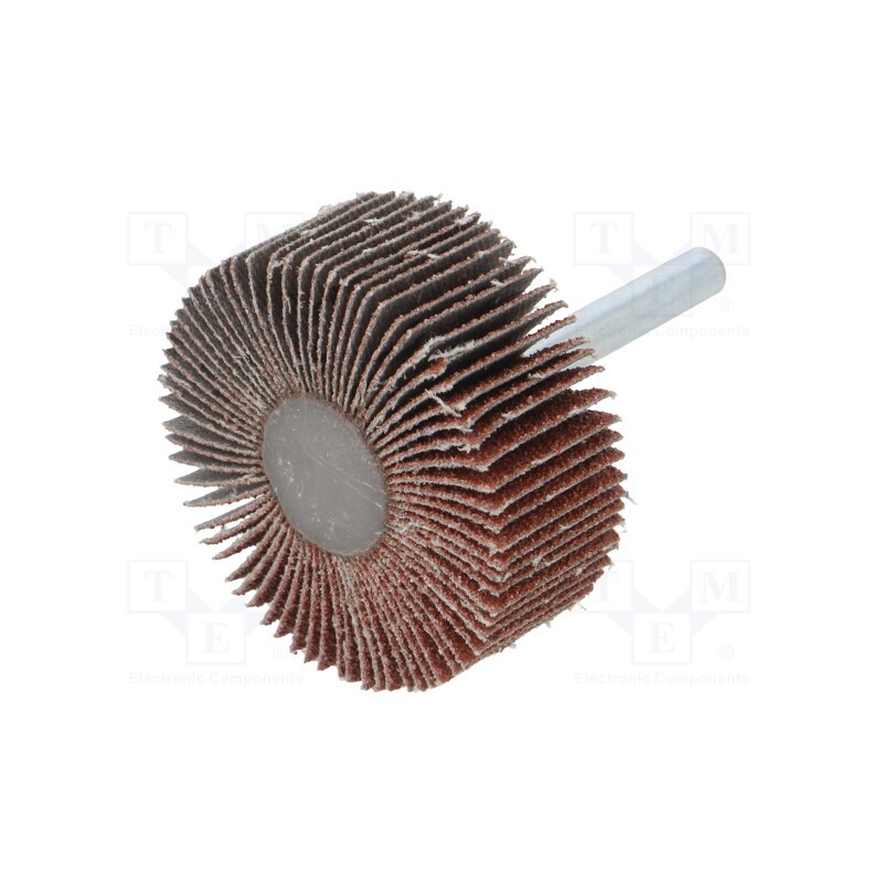 1 pcs x PG PROFESSIONAL - RG.019 - Wheel, Granularity: 60, Mounting: rod 6mm, with lever, Ø50x20mm