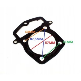 Head gasket cb250cc zs 169 fmm 57mm