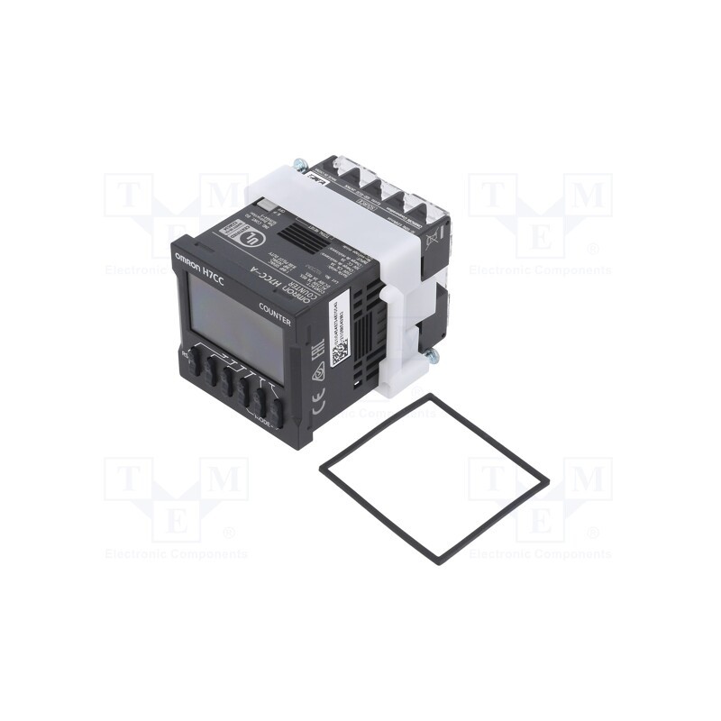 1 pcs x OMRON - H7CC-A - Counter: electronical, LCD, pulses, -99999÷999999, SPDT, on panel