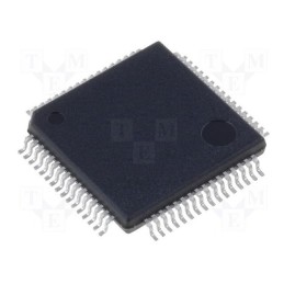 1 pcs x MICROCHIP TECHNOLOGY - ATSAM3S4BA-AU - IC: ARM microcontroller, Flash: 256kx8bit, LQFP64, 1.62÷1.95VDC