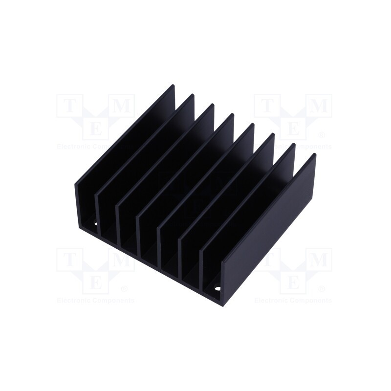 1 pcs x Wakefield Thermal - 517-95AB - Heatsink: extruded, grilled, TO218,TO220, black, L: 57.9mm, W: 61mm
