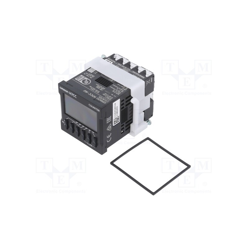 1 pcs x OMRON - H7CC-AU - Counter: electronical, LCD, pulses, -99999÷999999, SPDT, on panel