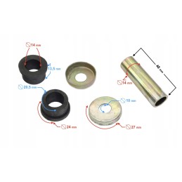 Suspension Control Arm Bushing Repair Kit ATV Quad 50 80 110 125