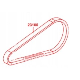 Drive belt kymco mxu 500 500irs 550 mxu 700