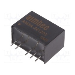 1 pcs x AIMTEC - AM3A-2412DZ - Converter: DC/DC, 3W, Uin: 9÷36V, Uout: 12VDC, Uout2: -12VDC, SIP6