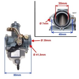 Kymco mxu 250 300 kxr 250 300 carburetor
