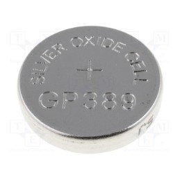 1 pcs x GP - 389/SR1130W GP B1 - Battery: silver, 1.55V, LR1130,LR54,coin,SR54, non-rechargeable