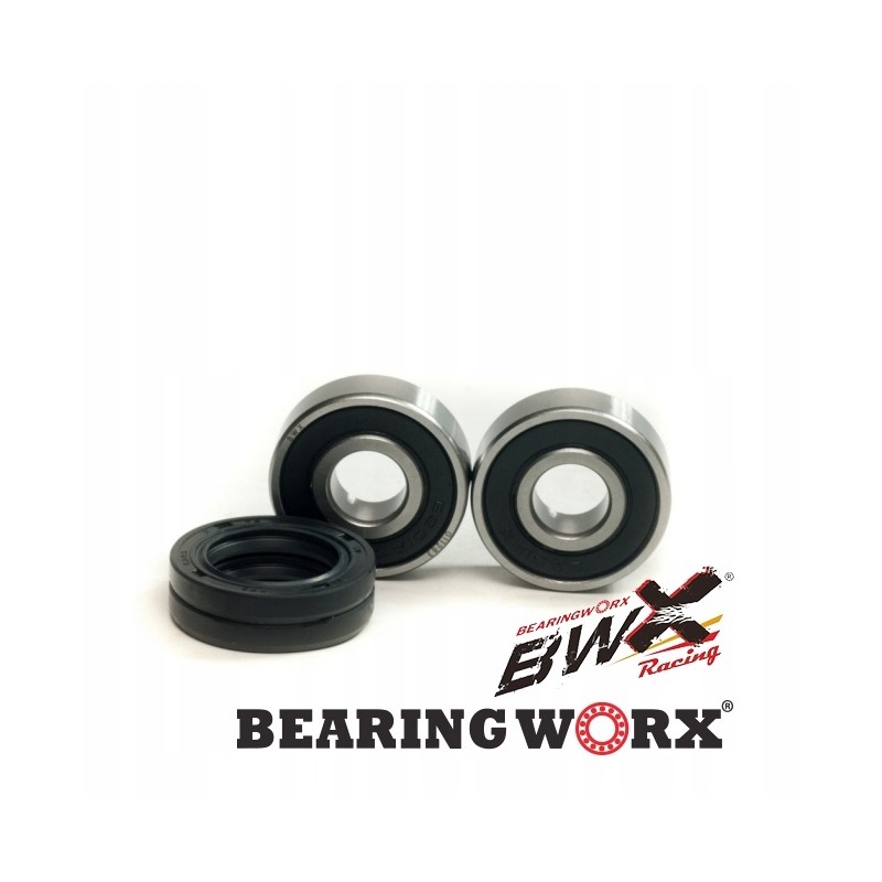 Bearing worx front wheel bearings with seals honda cr80 85 85 07