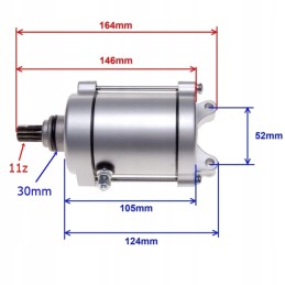 Electric starter 11z atv quad bashan eagle loncin shineray 200 250