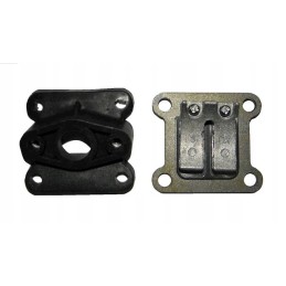 Carburetor connector with pocket plate valve 50cc