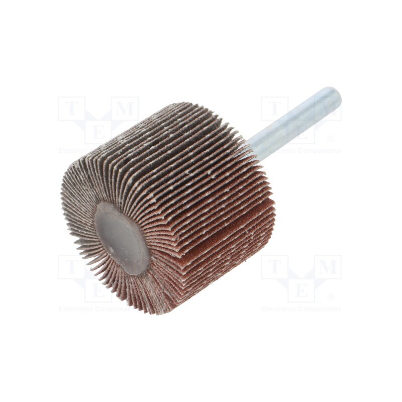 1 pcs x PG PROFESSIONAL - RG.085 - Wheel, Granularity: 120, Mounting: rod 6mm, with lever, Ø40x30mm