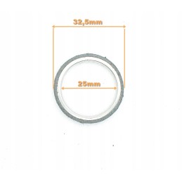 Exhaust pipe gasket 2t paper and metal