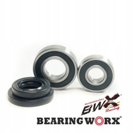 Bearing worx front wheel bearings with seals atv arctic cat gas