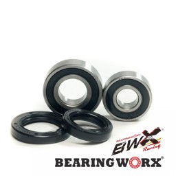 Bearing worx front wheel bearings with seals honda trx 400 ex 02