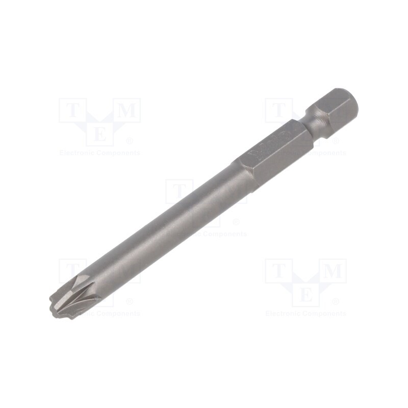 1 pcs x FELO - 031 202 10 - Screwdriver bit, PlusMinus cross PZ-type, SL/PZ2