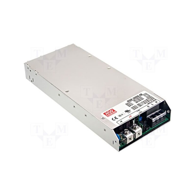 1 pcs x MEAN WELL - RSP-2000-48 - Power supply: switched-mode, for building in,modular, 2016W