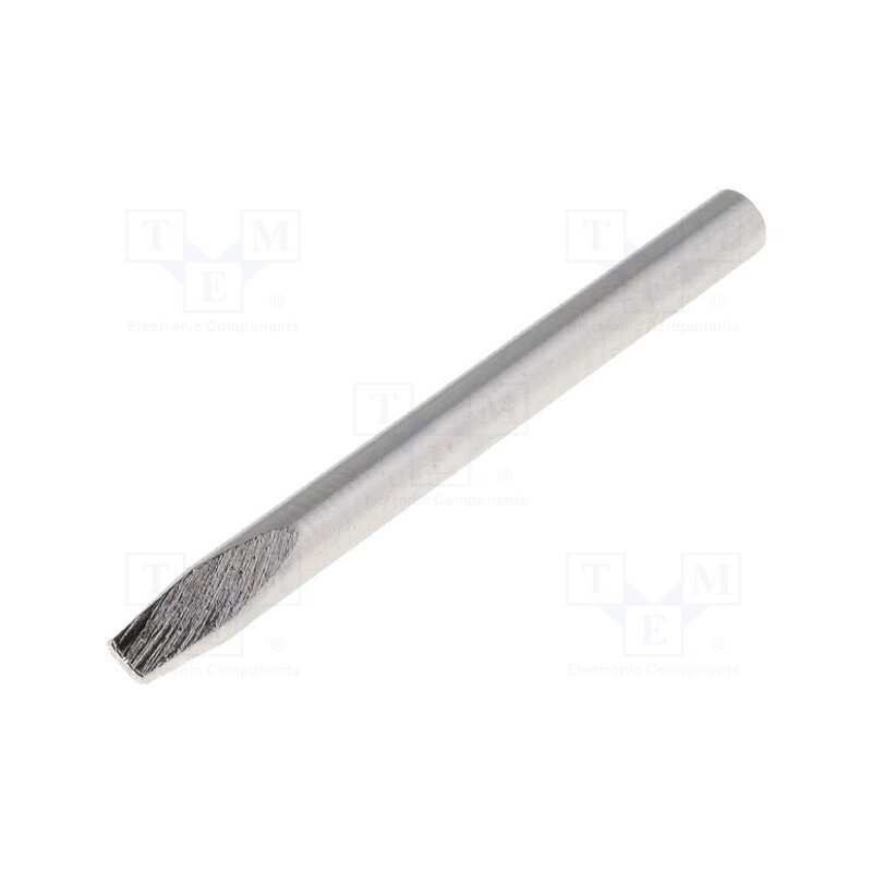 1 pcs x WELLER - T0054311399 - Tip, chisel, 2mm, nickel plated tip, for soldering station