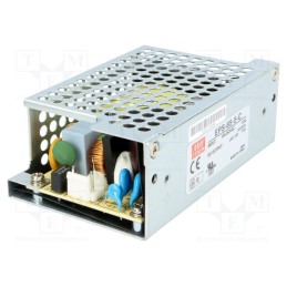 1 pcs x MEAN WELL - EPS-65-5-C - Power supply: switched-mode, open, 55W, 120÷370VDC, 85÷264VAC