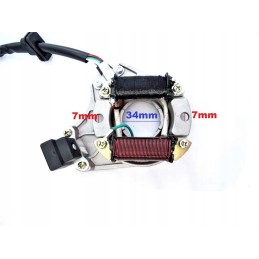 Starter chain guide for ATV 110 125 tz horizontal engine with marking