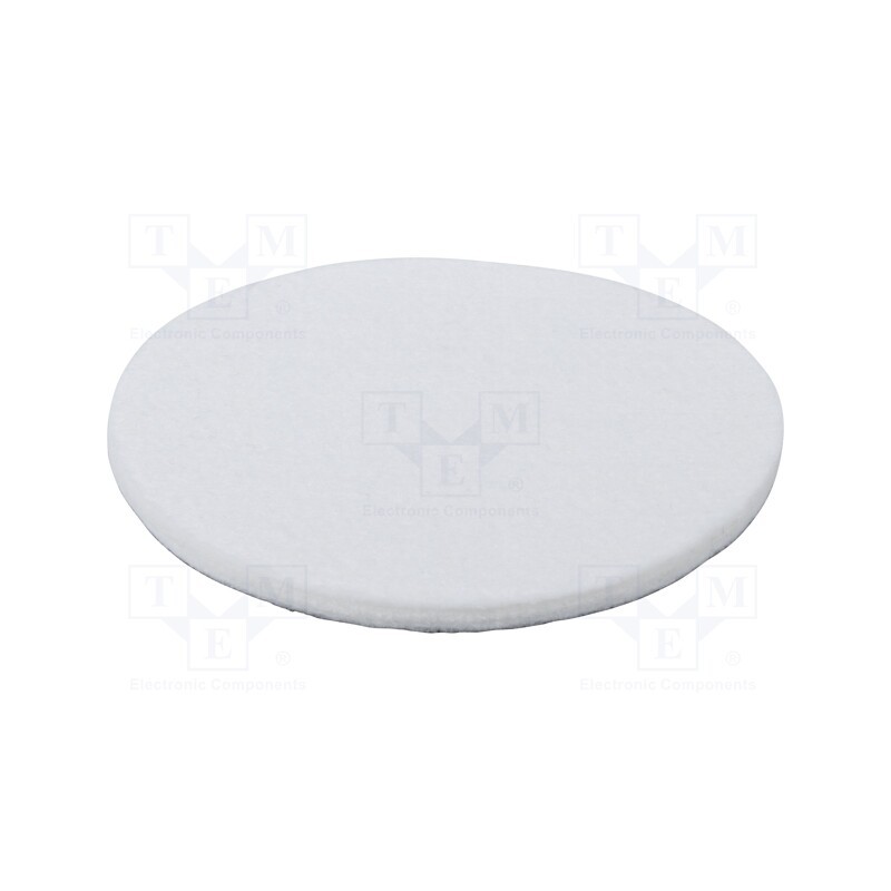 1 pcs x WOLFCRAFT - 2208000 - Cleaning cloth: felt polishing disk, Ø: 125mm, Mounting: bur