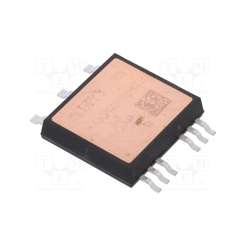 1 pcs x IXYS - IXA30PG1200DHGLB - Module: IGBT, diode/transistor, IGBT half-bridge, Urmax: 1.2kV