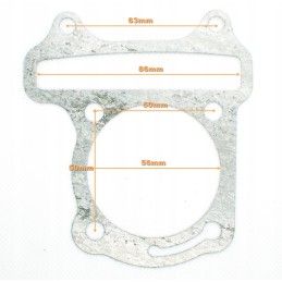 Cylinder gasket gy6 4t 50ccm 139qmb
