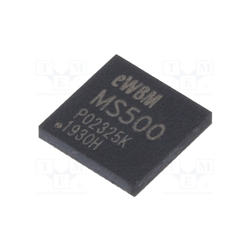 1 pcs x EWBM - MS500 - IC: ARM microcontroller, 100MHz, LGA60, 256BSRAM,4MBFLASH
