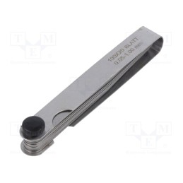 1 pcs x MEGA - 20501 - Metric feeler gauge, L: 100mm