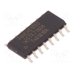 1 pcs x NEXPERIA - 74HC40105D,652 - IC: digital, 4 bit x 16 word,storage register, CMOS, SMD, SO16