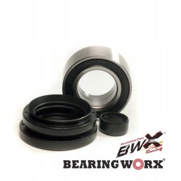 Bearing worx front wheel bearings with seals honda trx 680 rincon