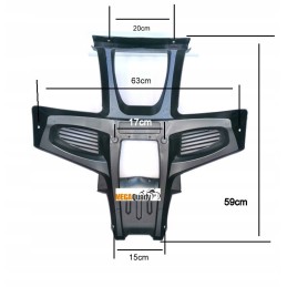 Bumper front bumper quad atv 150 200 f hummer