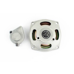 Pocket bike clutch bell, 6 teeth aluminum