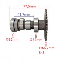ATV 150 shineray camshaft for quad bike