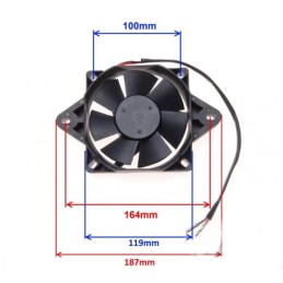 New bashan atv radiator fan for quad