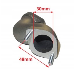 ATV carburetor connector for a 200cc quad bike