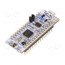 1 pcs x STMicroelectronics - NUCLEO-L031K6 - Dev.kit: STM32, STM32L031K6T6, pin strips,USB B micro